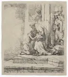 Rembrandt van Rijn, Return Of The Prodigal Son (1636), etching