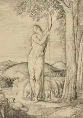 George Richmond Ra, George Richmond (British 1809-1896) The Shepherd, 1827, engraving