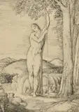 George Richmond Ra, George Richmond (British 1809-1896) The Shepherd, 1827, engraving