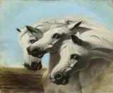Ben Herring Jr, The Pharoah’S Horses (After John Frederick Herring Sr), oil on canvas