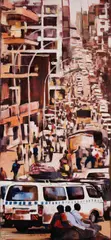 Jjuuko Hoods, Untitled, oil on canvas