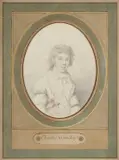 Charles Townley, Portrait Of William Mineard Bennett, chalk and pencil on buff paper