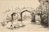 Saranendranath Gupta Indian, Untitled, lithograph