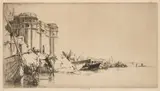 Ernest Stephen Lumsden British, Untitled, pencil on margin