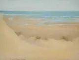 William Stott, Sparkling Sea, pastel on paper