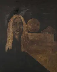 K. H. Ara, Untitled, oil on canvas