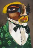 Kingsley Obasi, Untitled, acrylic on canvas