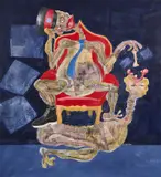 Famakan Magassa, Soif De Pouvoir, acrylic