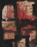 Fateh Moudarres, Untitled, oil on canvas