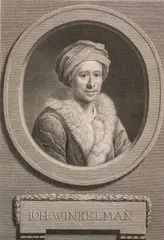 Johann Friedrich Bause, Portrait Of Johann Joachim Winckelmann (1776), engraving on laid paper