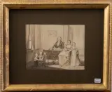 Henricus Engelbert Reijntjens, interieur met familie
