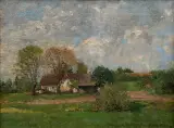 Victor Mytteis, landschap met boerderij