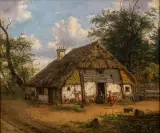 Pieter Christoffel Wonder, boerderij tussen de bomen