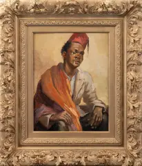 Koen van Rees, Noord-Afrikaanse man met fez en sigaret