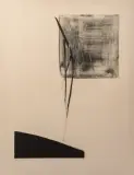 Toko Shinoda, Moon, lithograph 2/28