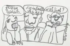 Herman Brood, drie figuren