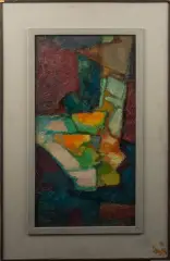 Krijn van Dijke, Vruchtbaar, oil on board