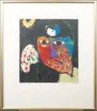 Eugène Brands, De Schilder, lithograph 89/200