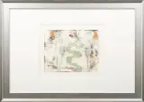 Anton Heyboer, Zwei Frauen willen sich lieben, color etching