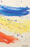 Jan Cremer, zonder titel, gouache on paper
