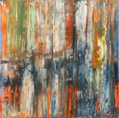 Harm Wagenmakers, abstract, acrylic on canvas