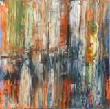 Harm Wagenmakers, abstract, acrylic on canvas
