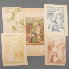 Antoon Derkinderen, God is onze hoop, lithograph