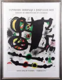 Exposicion Homenaje A Josep-Lluis Sert by Joan Miró, lithograph from unknown (large) edition, sold Jul 2026