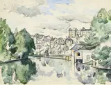 Henri Manguin, Vue d'Uzerche depuis la Vézère