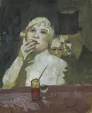 Celso Lagar Arroyo, Femme au bar