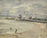 Celso Lagar Arroyo, Vue de phare en bord de mer