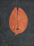 Antoine Poncet, Composition, 1962, gouache et collage sur carton