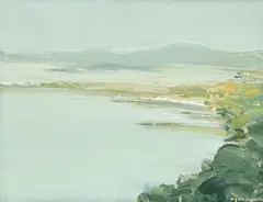 Jacques Cordier, Toulon, 1968, huile sur toile