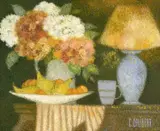 Christian Dalibert, Lumières d'automne, huile sur toile