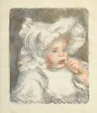 . "L'enfant au biscuit" by Pierre-Auguste Renoir, 1999, lithographie en couleurs, sold Mar 2024