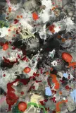 Jürgen Jansen, Composition, 2006, huile et résine sur bois