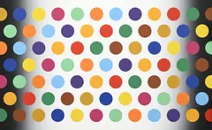 Pierre Schwerzmann, Belcolor, 2012, acrylique sur toile