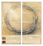 Sophie Cauvin, Le retour, 2002, technique mixte sur toile