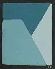Elie Borgrave, Sans titre, 1979, huile sur carton