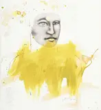 Richard Prince, Portrait, 1997, acrylique, encre et graphite sur papier