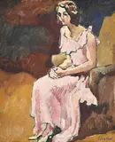 Louis Valtat, Jeune femme à la robe rose