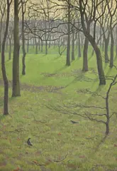 Charles Lacoste, La forêt, 1907, huile sur toile