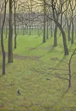 Charles Lacoste, La forêt, 1907, huile sur toile