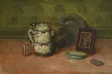 Adolphe Grison, Nature morte, huile sur toile