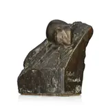 Robert Hainard, Muscardin, sculpture en bronze