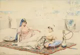 Fabio Fabbi, Femmes au narguilé