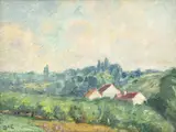 George d’Espagnat, Le marais à Juziers, 1912, huile sur toile