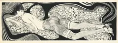 Guido Crepax, Valentina Vertita, 1978, lithographie sur papier