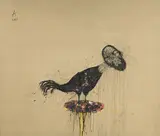 Sabhan Adam, Sans titre, 2006, technique mixte sur toile