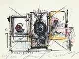 Jean Tinguely, Cenodoxus, lithographie